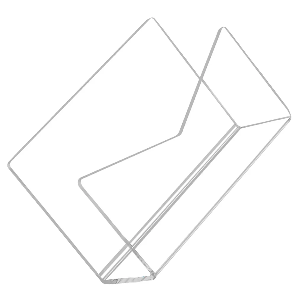 Post-Organizer, Postkartenhalter, Arbeitsplatz-Organizer, Brief, Acryl, Pappteller, Geldbörse