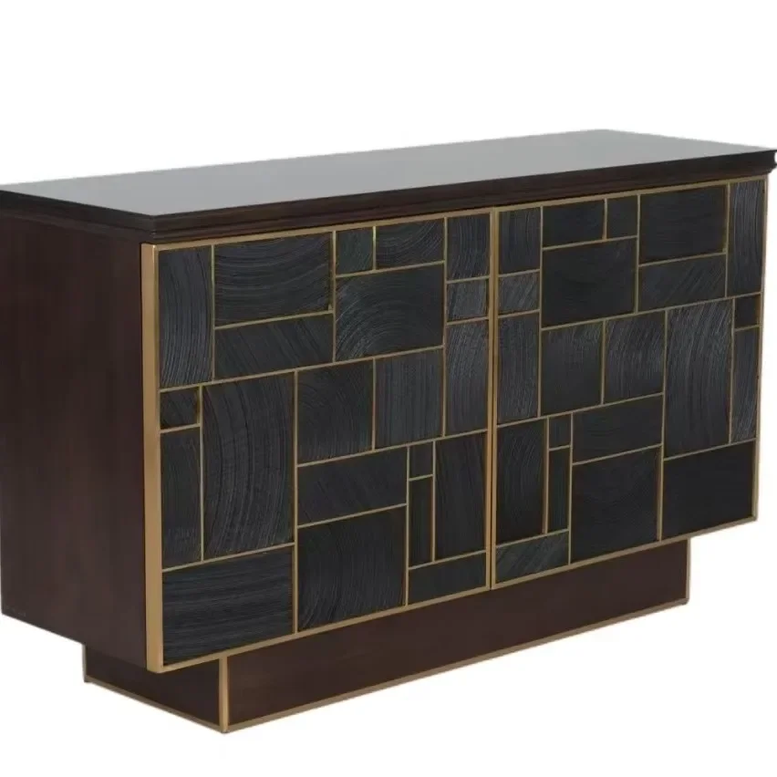 

Light luxury, hotel, side cabinet, modern, simple, profound, living room