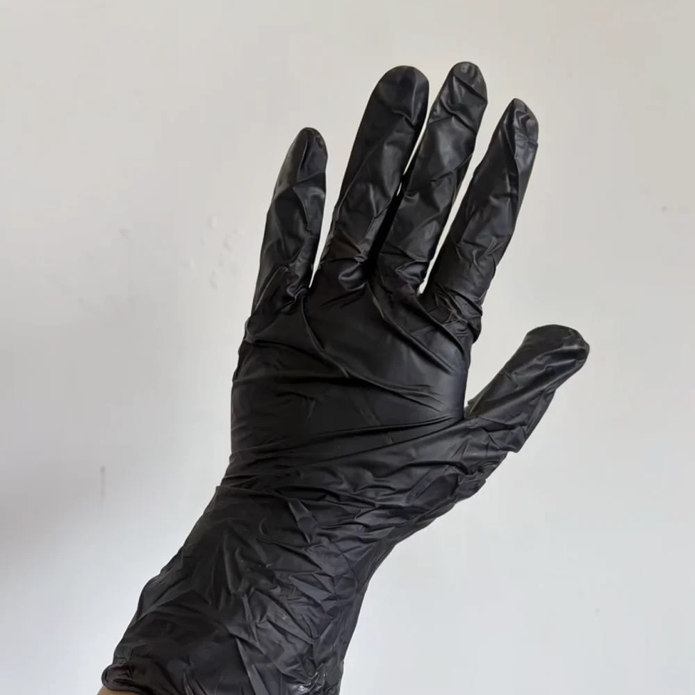 قفازات احترافية للاستخدام مرة  - مراجعة Exam Glove Nitrile وسعره
