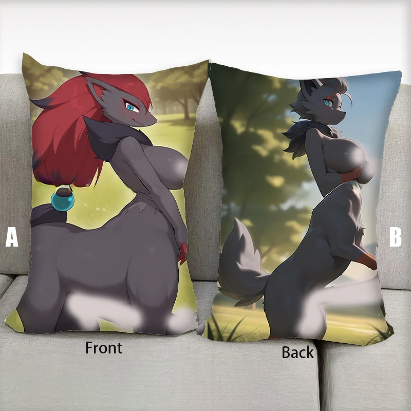 Dakimakura أنيمي وسادة Taurs Femboy فروي Nsfw نصف الجسم الكرتون وسادة الأساسية مزدوجة الجانب طباعة الهدايا
