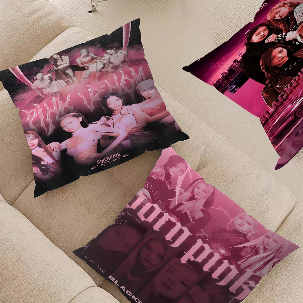 Kpop-Blackpink -L Personalized Pillow Dust Cover Bedroom Kids Party Decoration Pillowcase Birthday Children Gift