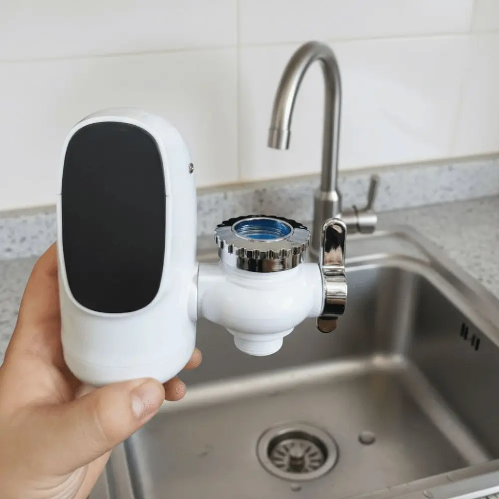 3000-ワット高速加熱インスタント給湯器温度表示デジタルディスプレイタンクレスヒーター高速加熱タップポータブル電気