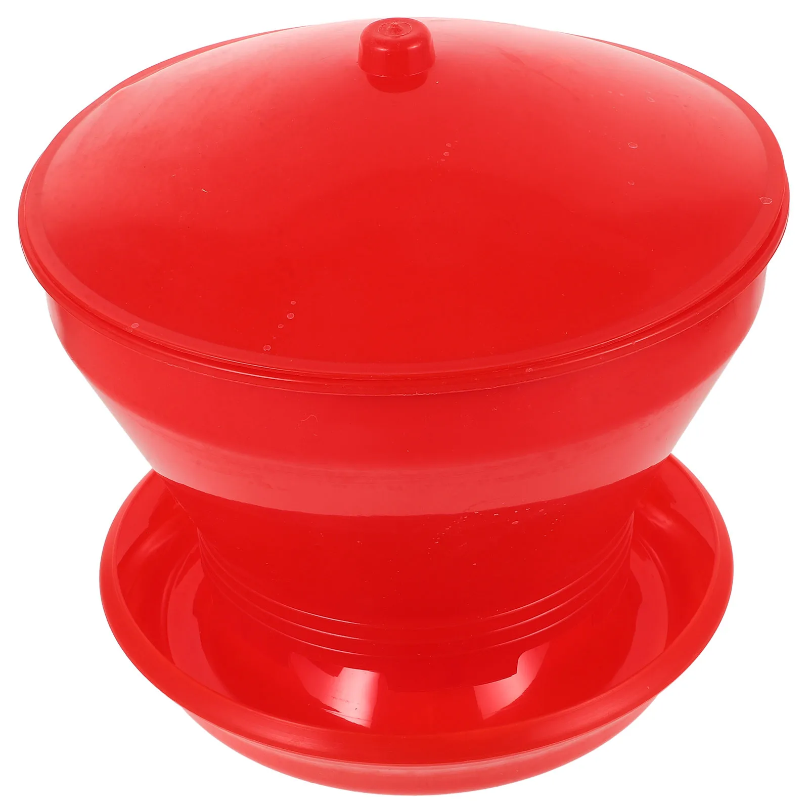 

Large Capacity Feed Trough Plastic Poultry Feeder Durable Reusable Chicken Feeding Supplies Automatic Feeder For Livestock