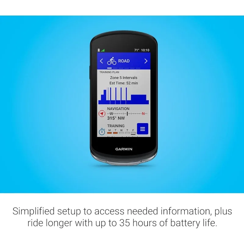 Garmin Edge®1040, ordenador GPS para bicicleta, encendido y todoterreno, precisión puntual, batería de larga duración, solo dispositivo