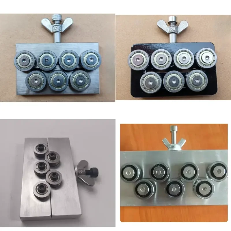 Manual 7 Wheel Wire Straightener for Copper Stainless Steel Iron Carbon Steel 1-3mm Hard Wire Cable Straightening Machine