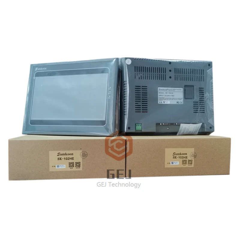 10.2 polegadas SA-102H SK-102HS V3 SK-102HE V3 AK-102AW Samkoon HMI DC 24V 1024*600 Resolução Touch Screen