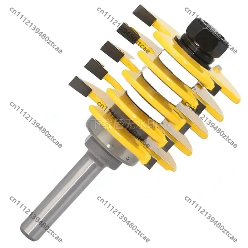 

8mm Round Shank Knuckle Bit Woodworking Cutting Milling Cutter Maintenance Hand Tool