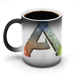 Ark Survival Evolved Mens Mug Ark Survival Evolved Cute Pottery Mug Cappuccino The Changes Color Wholesale Cups