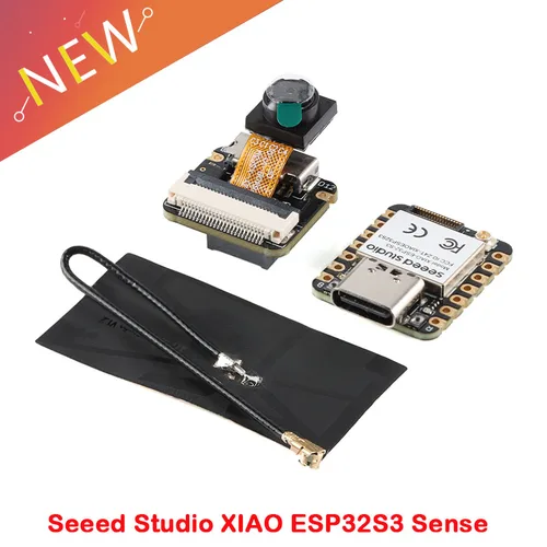 10 uds/1 Uds Seeed Studio XIAO ESP32S3 Sense Seeeduino ESP32-S3 2,4G WiFi BLE Mesh 5,0 OV2640 Placa de desarrollo de cámara para Arduino