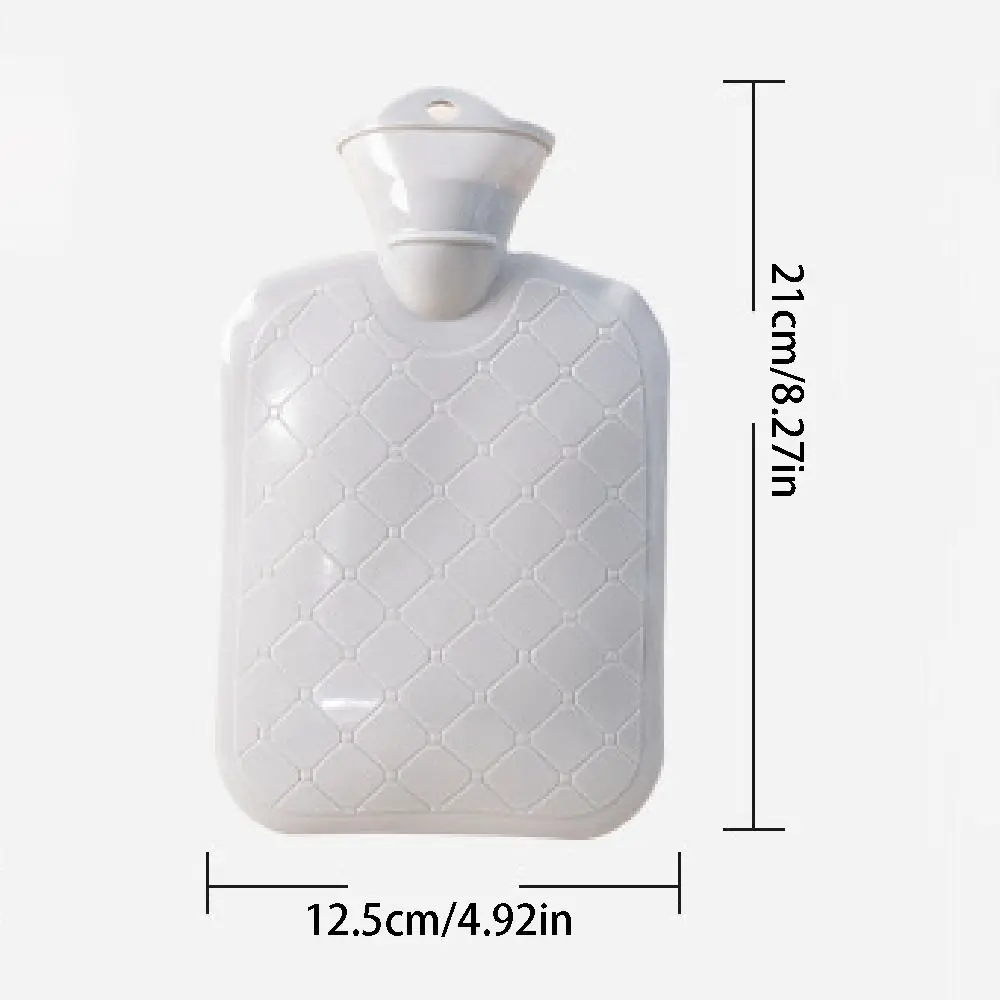 حقيبة مياه دافئة لطيفة محمولة وقابلة للإزالة ومضادة للتسرب مع غطاء آمن لزجاجة تعبئة المياه للبطن #4