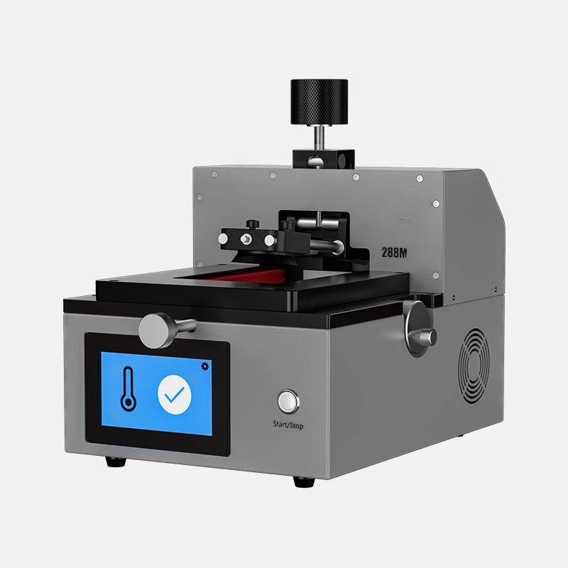 Automatic screen removal machine vacuum heating screen separator electric separation built-in vacuum pump