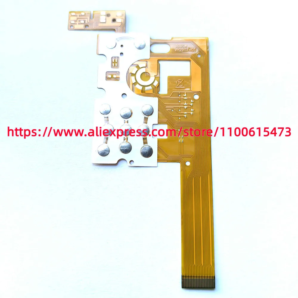 Novo para olympus u700 teclado traseiro cabo flexível peças de reparo da câmera