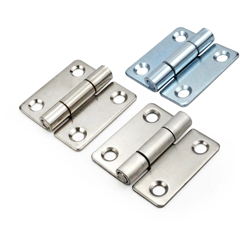 

304 Stainless Steel Square Hinge Industrial Folding 50 * 50 Automatic Equipment Door Butterfly 20 * 20 Small Hinge