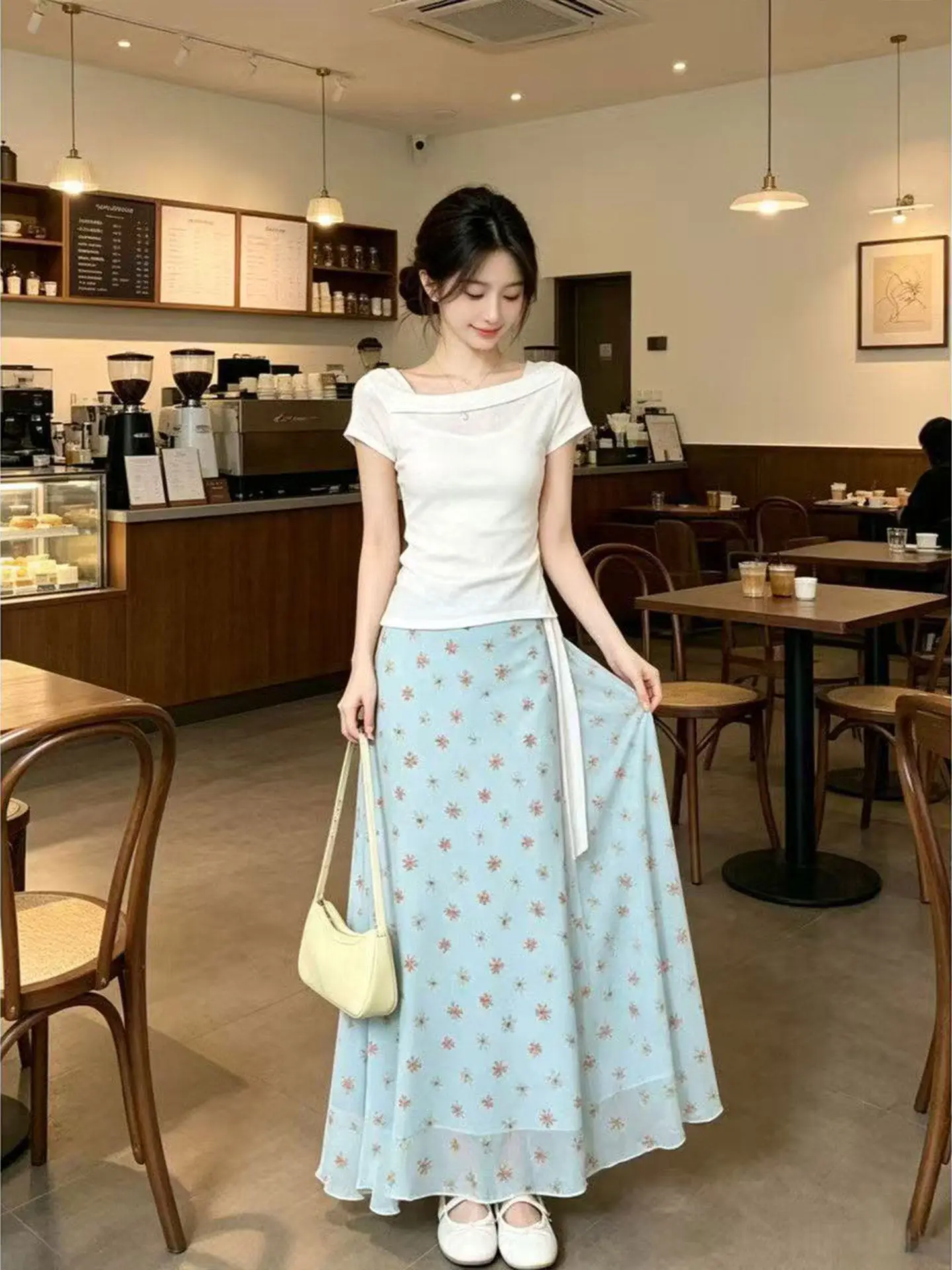 Koreaanse design A-lijn vissta - Korean Style A Line Shirt Dress recensie en prijs