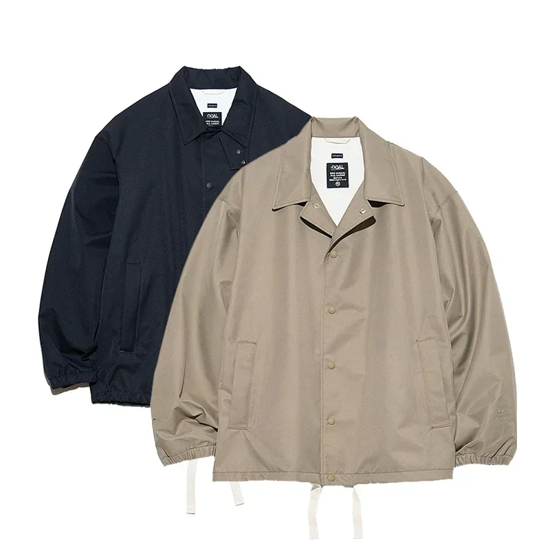 NANAMICA Japanese Vintage Loose Fit Functional Waterproof Drawstring Jacket Men's and Women's Outdoor Sprint Coat 23SS