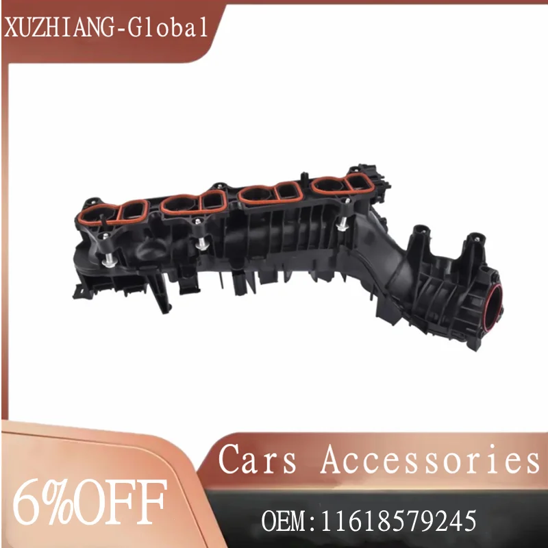 Intake Manifold Without actuator 11618579245 for BMW 5er G30 518d 520d xDrive G31 1995 ccm