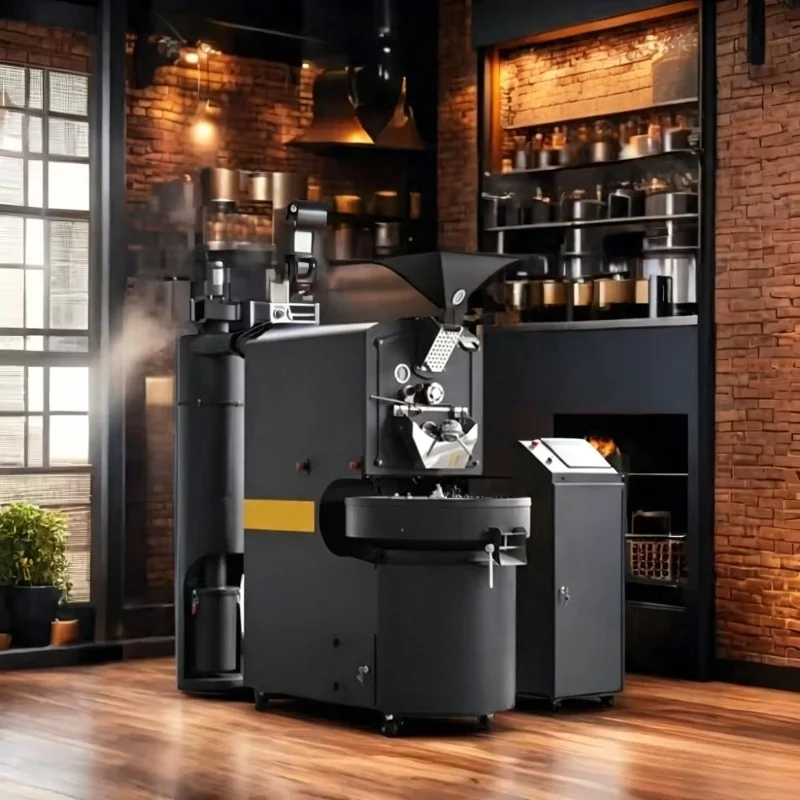 Equipment Of Coffee Machine - Customized 10Kg 12Kg 15Kg Electric Industrial
