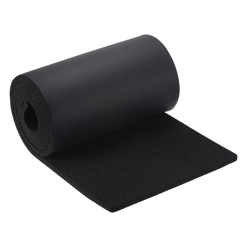 200cm Closed Cell Neoprene Sponge Foam Sheet Roll Easy Cut Weather Seal Rubber Insulation Soundproof Padding Non Adhesive DIY