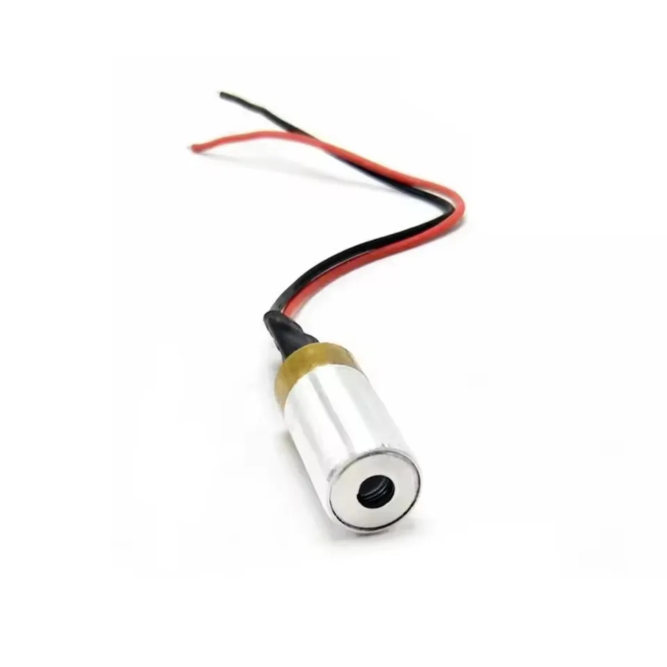 532nm 30mW Bright Green Focus Dot Laser Diode Module with 3.7V-5V Driver