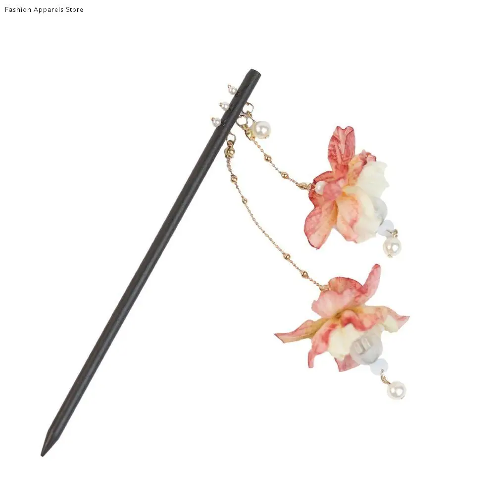 

Headwear Wood Tassel Luminous Headwear Hanfu Hair Sticks Chinese Style Hair Accessories Ancient Style Hairpin Wooden Hairpin