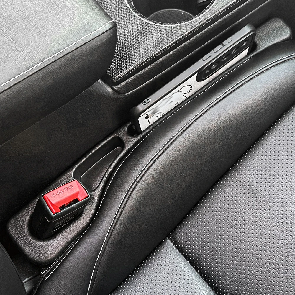 Universelle Autositz-Lückenfüller, Anti-Leckage-Streifen, Seitliche Sitzspalt-Füllstreifen, Anti-Verlust Fahrzeug-Innenausstattung – Detail 6