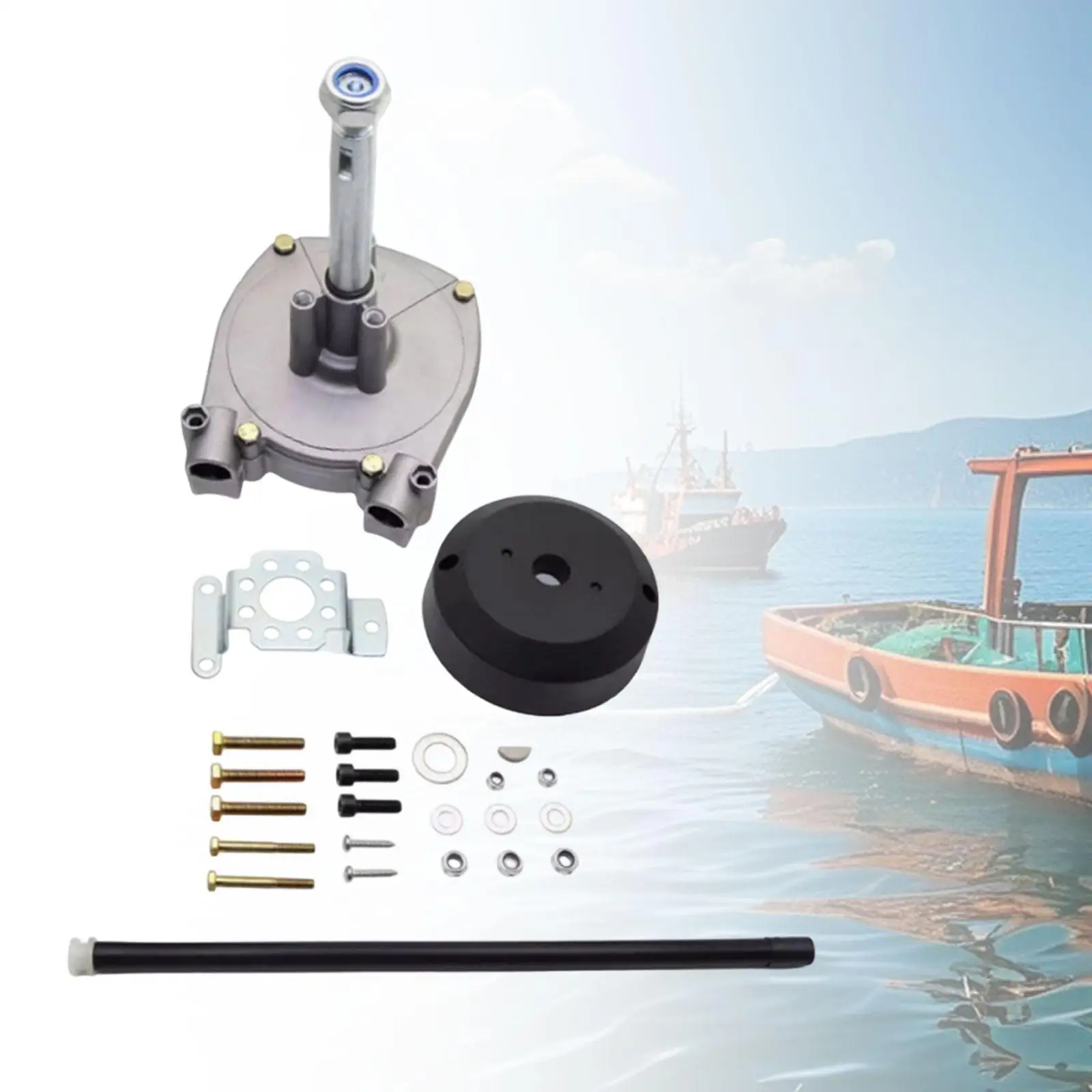 

Outboard Engine Planetary Reducer Steel Boat Steering System Compact Marine Direction Gearbox for Yacht Speedboat