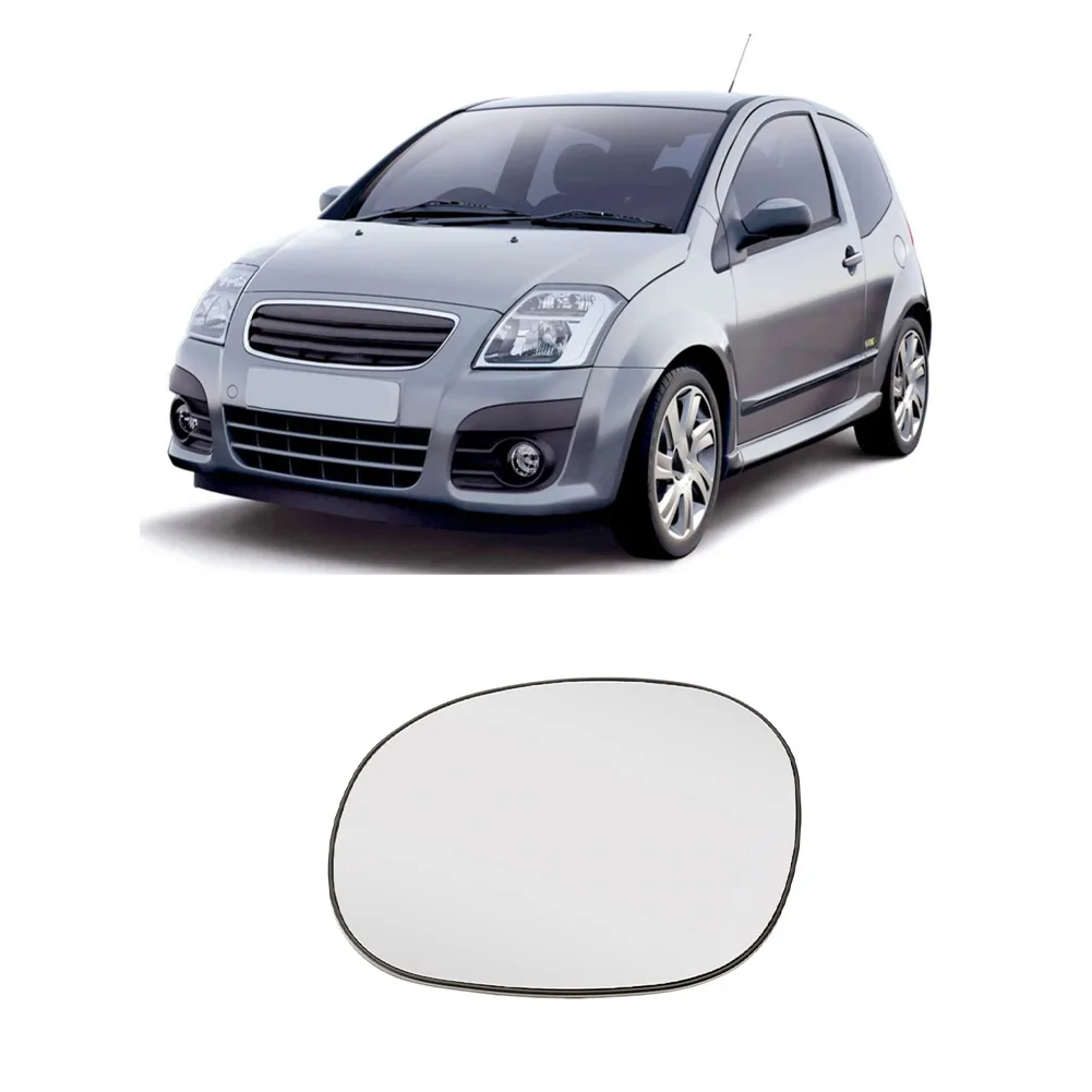 

Side Mirror Glass Wing Mirror Glass Side Mirror Replacement Reversing Mirror Replacement Mirror No Distortion Quick Install