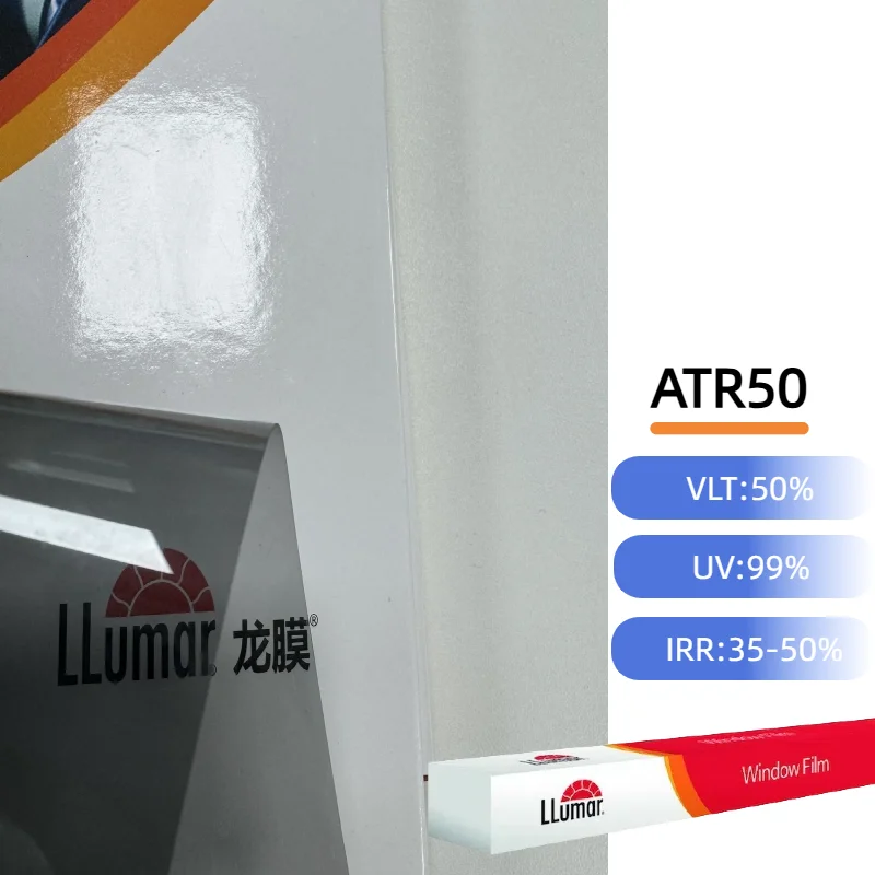 

ATR50 LLumar VLT50% солнечная пленка серии 99% защита от ультрафиолета тонированная солнечная пленка для окон автомобиля солнечная оконная пленка для автомобиля высококачественный ПЭТ