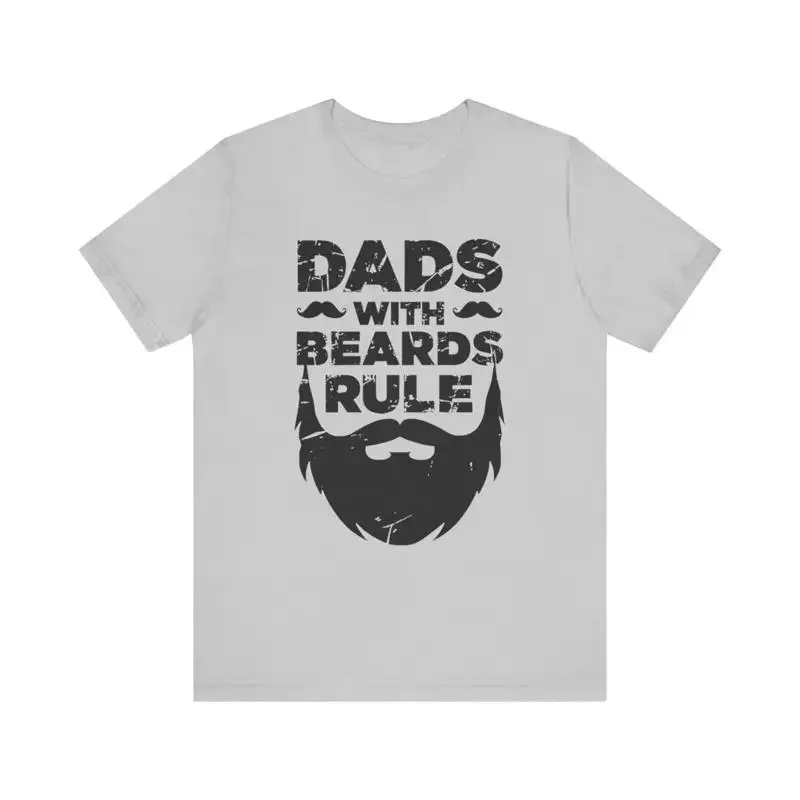 Funny Beard Dad T Shirt Father'S Day Bearded From Kids