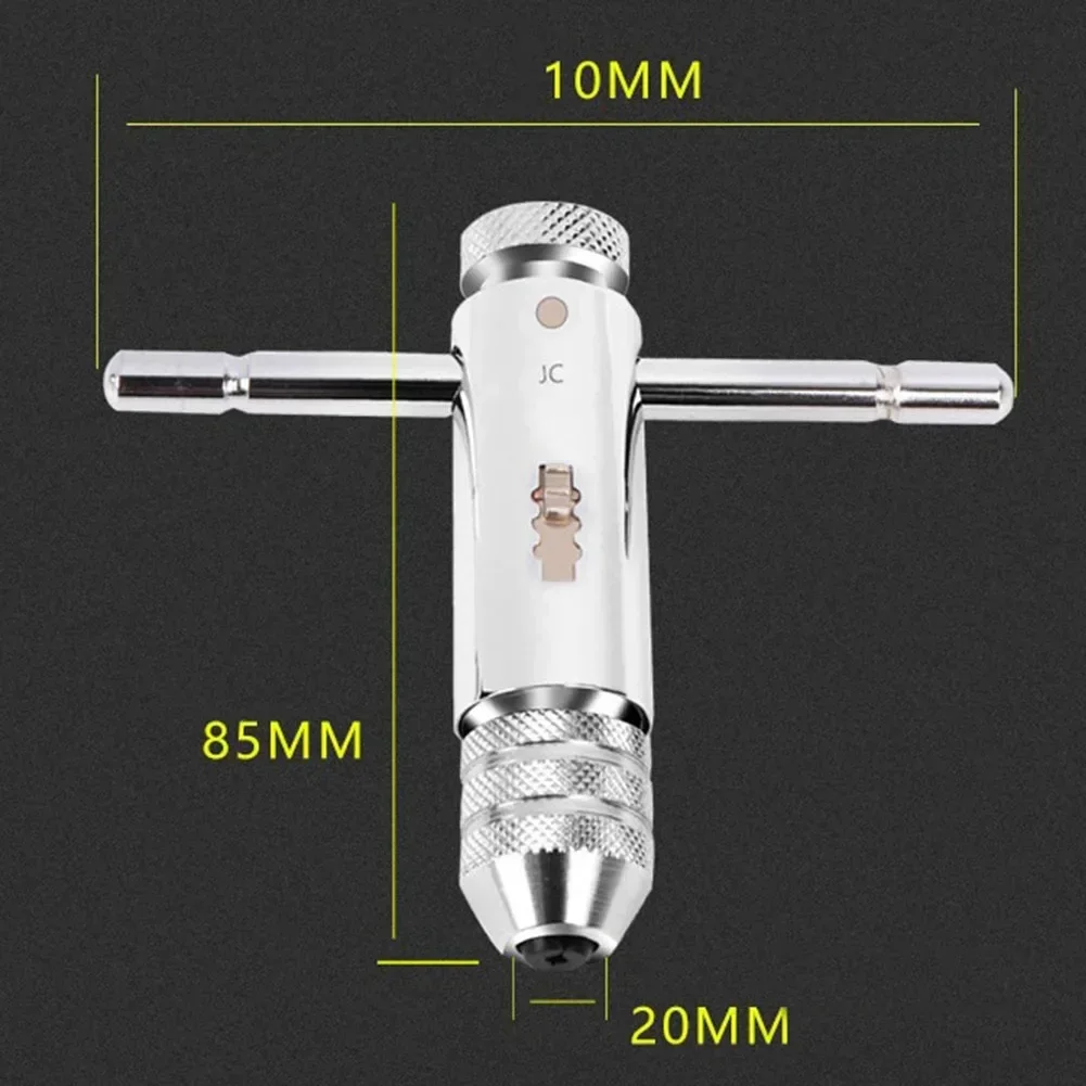 Adjustable T Type Tap Wrench Hand Thread Tap Holder M3-M8 M5-M8 M6-M12 For Household Workshop Tools Hand Tool