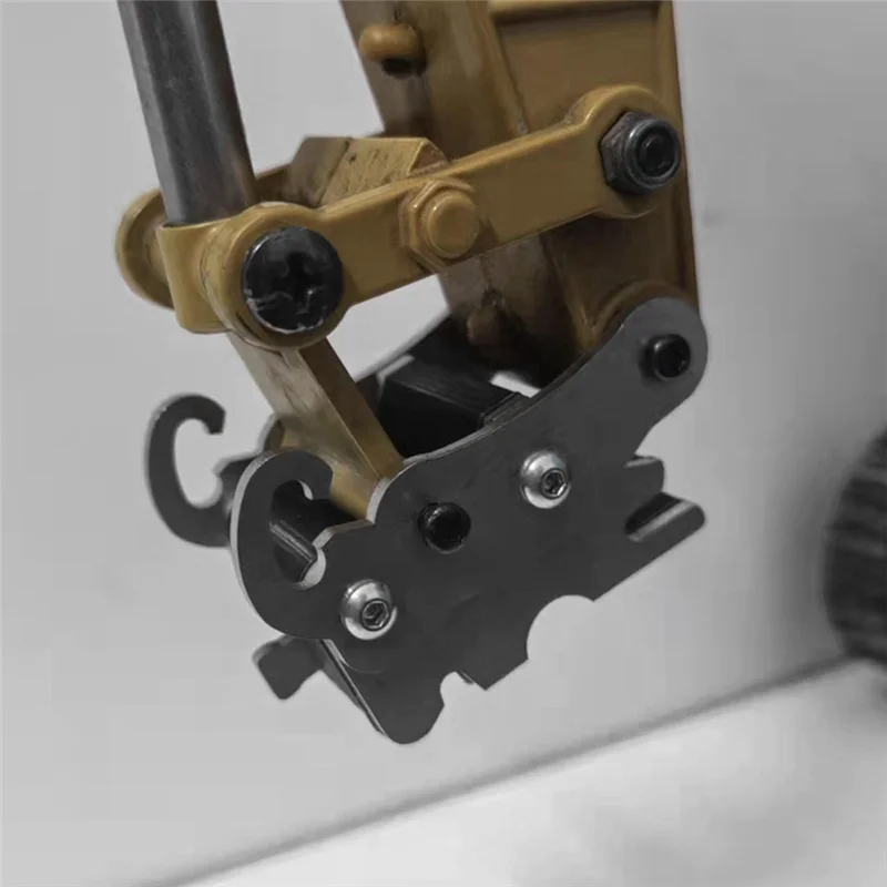 AC52 Trocador de Balde Manual Para Huina 350/550/560/580/592/593/594/1580 Série RC Escavadeira Kit de Modificação de Balde