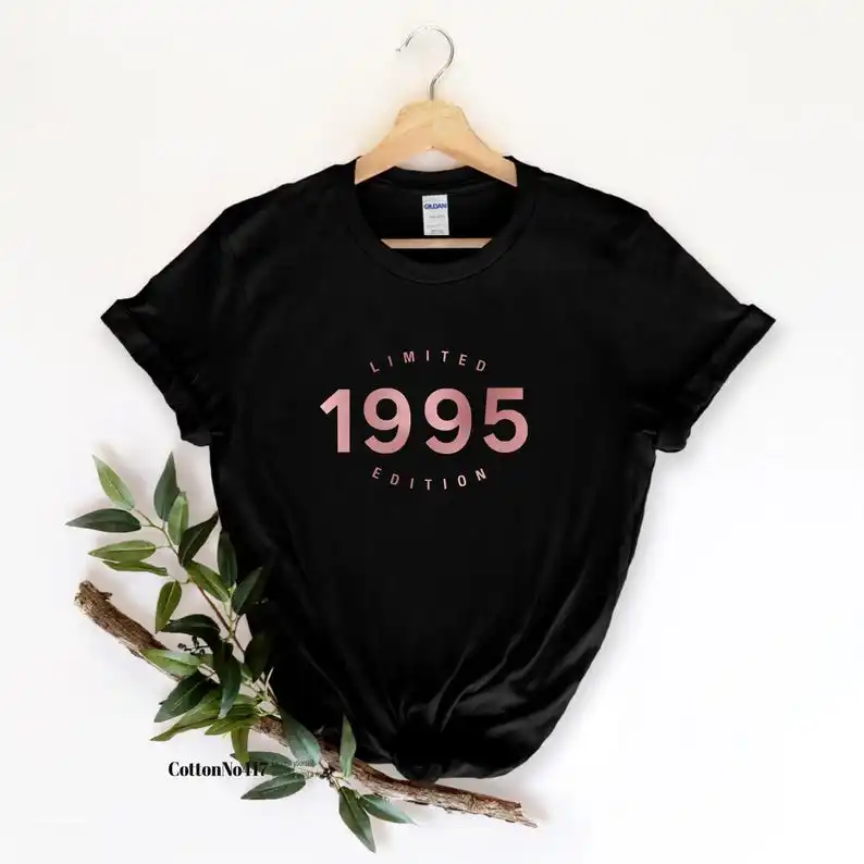 

Birthday Gift Shirt Limited Editio 30th Birthday Shirt Birthday Gifts for Him and Her Harajuku Sleeve Casual Aesthetic Clothes