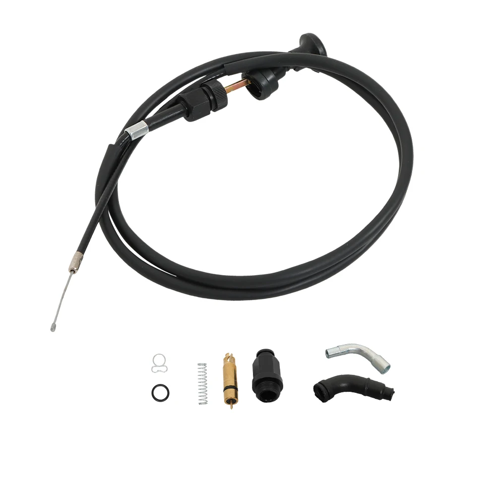 Cabo de estrangulamento do carburador e kit de êmbolo de válvula de substituição para 2000-2006 Honda Rancher 350 TRX350 / 1997-2003 Honda Foreman 400 TRX4