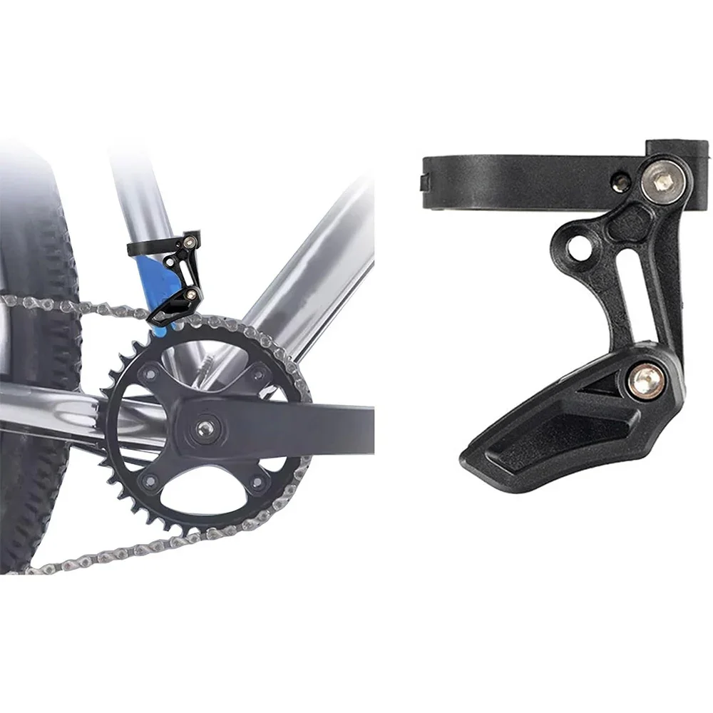 دليل سلسلة الدراجات الجبلية مثبت سلسلة الأسنان الإيجابية والسلبية لمنع سقوط السلسلة لدراجة الطرق الجبلية #5