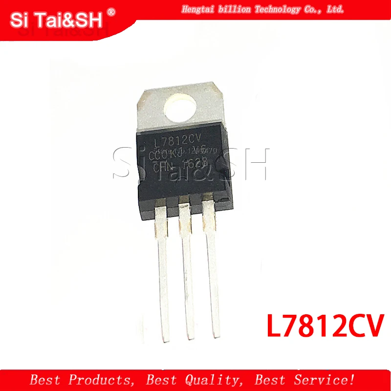 10 шт. L7812CV L7812 LM7812 7812 Водонепроницаемый
