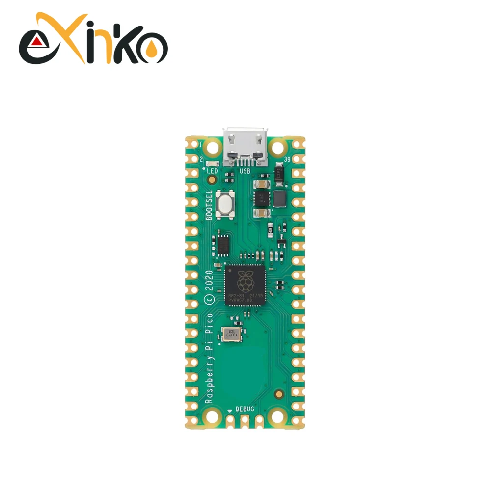 1-10 sztuk Raspberry Pi Pico Board RP2040 dwurdzeniowy 264KB ARM mikrokomputery o niskim poborze mocy wysokowydajny procesor Cortex-M0 + TYPE-C — zdjęcie produktu 4