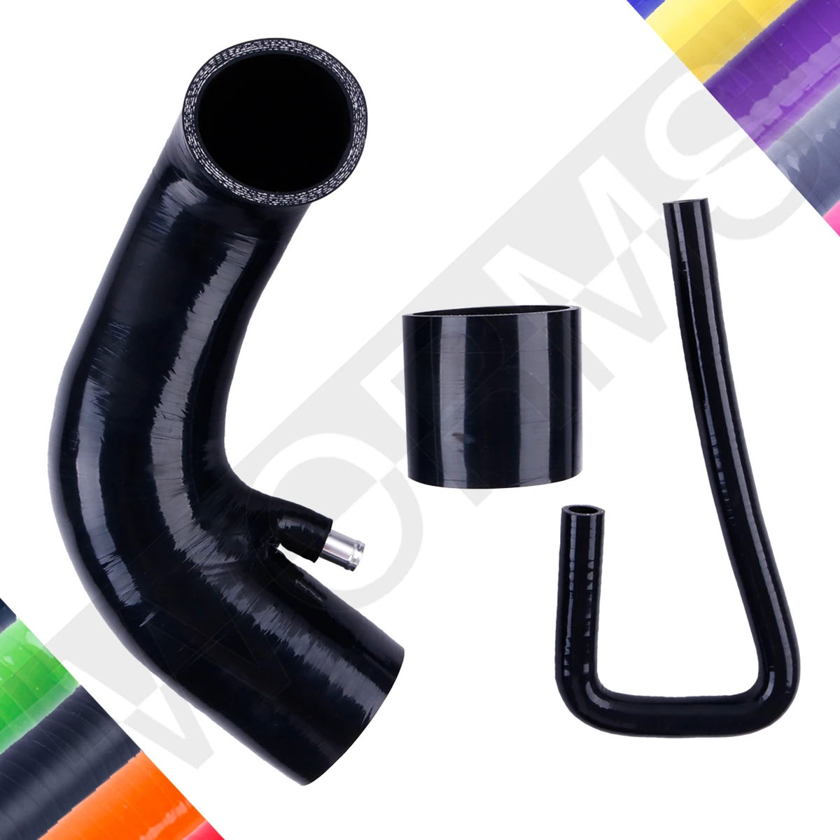 For 2005-2010 Vauxhall Astra H Mk5 VXR 19CDTI Airbox Direct Route Silicone Intake Hose Kit