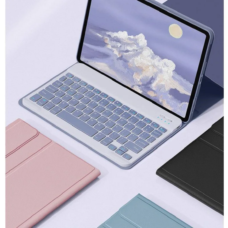 Smart Funda for Xiaomi Redmi Pad SE 11 10.6 12.1 2 Case Detachable Keyboard Case Xiaomi Mi Pad 5 6 7 Pro 11 11.2 6s 12.4 Cover
