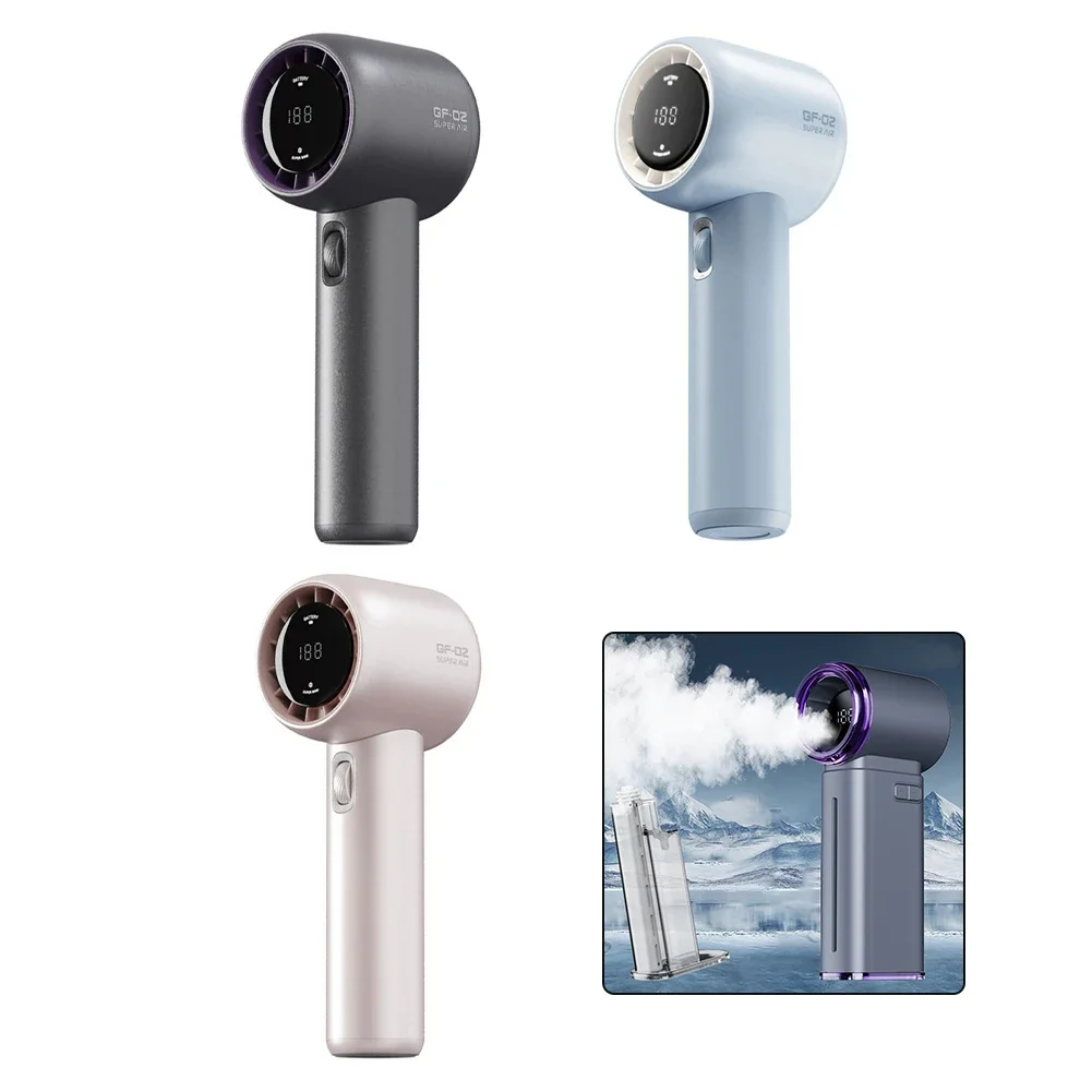 

Компактный вентилятор Турбовентилятор Охлаждение во время тренировок Регулируемая скорость Портативный вентилятор Уличный вентилятор 199-скоростная турбосистема