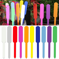 30-50PCS Gardening Plant Tags Waterproof Plastic Labels Nursery Markers Flower Pots Seedling Sign Mark DIY Garden Decor Tools