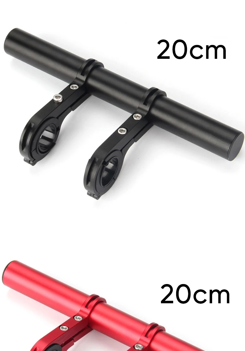 10/20/30 cm Fahrrad Lenker Erweiterte Halterung MTB Scheinwerfer Montieren Verlängert Bar Straße Mountainbike Lenker Extender rack Teile – Detail 7