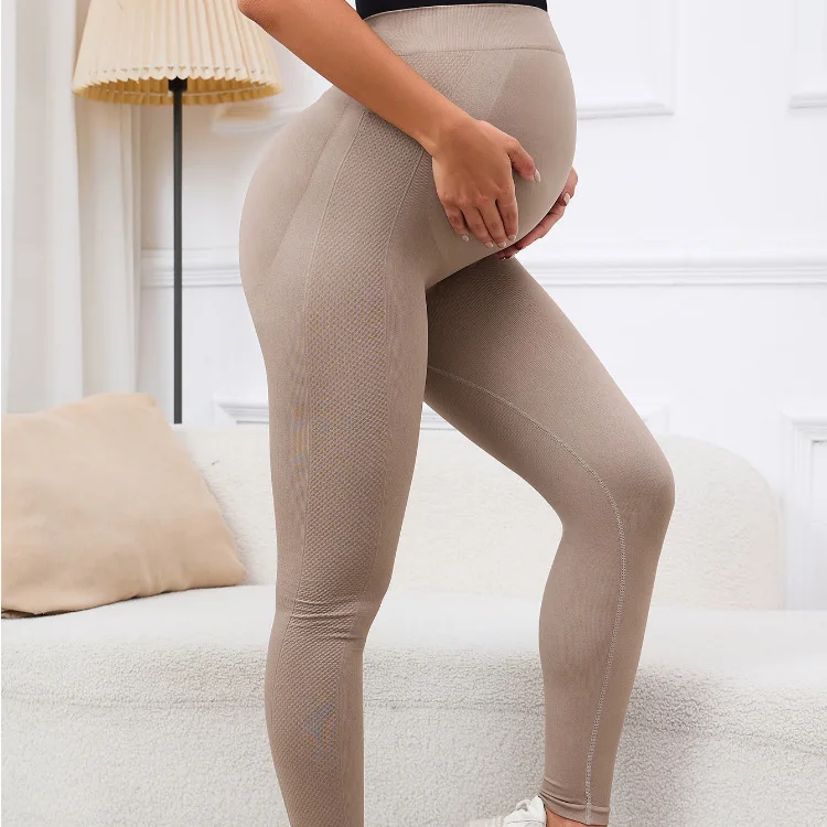 Slim Fit Maternity Pants Leggings Comfortable Casual Nine-Piece Pants for Pregnant Women Other Material 100% Spring 2024