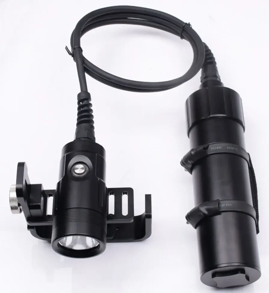 DIV20S Brightest Focus Led Canister Dive Light Lamp Night Light Waterproof Diving Underwater Scuba Flashlight Chargeable