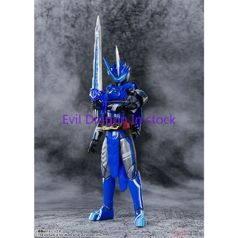 

Bandai Genuine Kamen Rider Anime Figure S.H.Figuarts Blades Lion Senki Collection Model Anime Action Figure Toys for Children