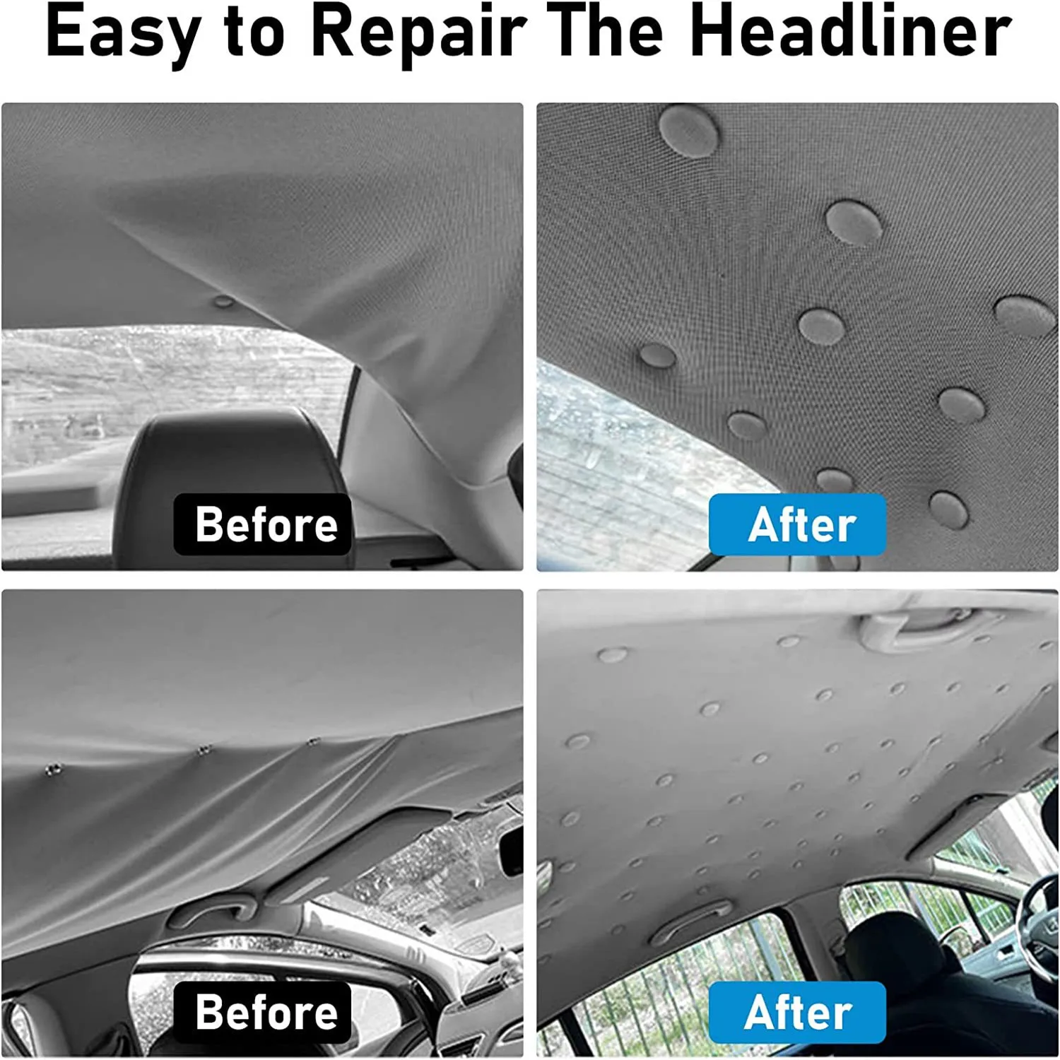 60 قطعة سقف السيارة الداخلي أبازيم غطاء الرأس قماش السقف تحديد المسمار الرعاية النسيج أبازيم ث/60X تحديد المواقع دبابيس طقم تصليح السيارات