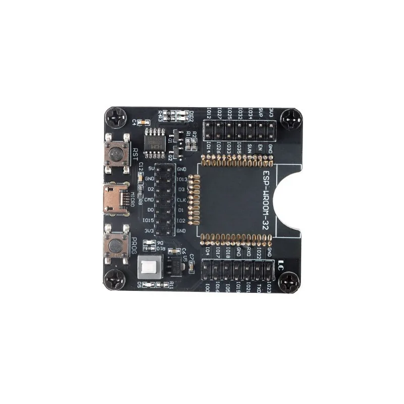 ESP32 Programmer Test Board Burn Socket Fixture One-Click Download ESP-WROOM-32 32D 32U ESP32-SOLO-1 For IoT Makers Engineers