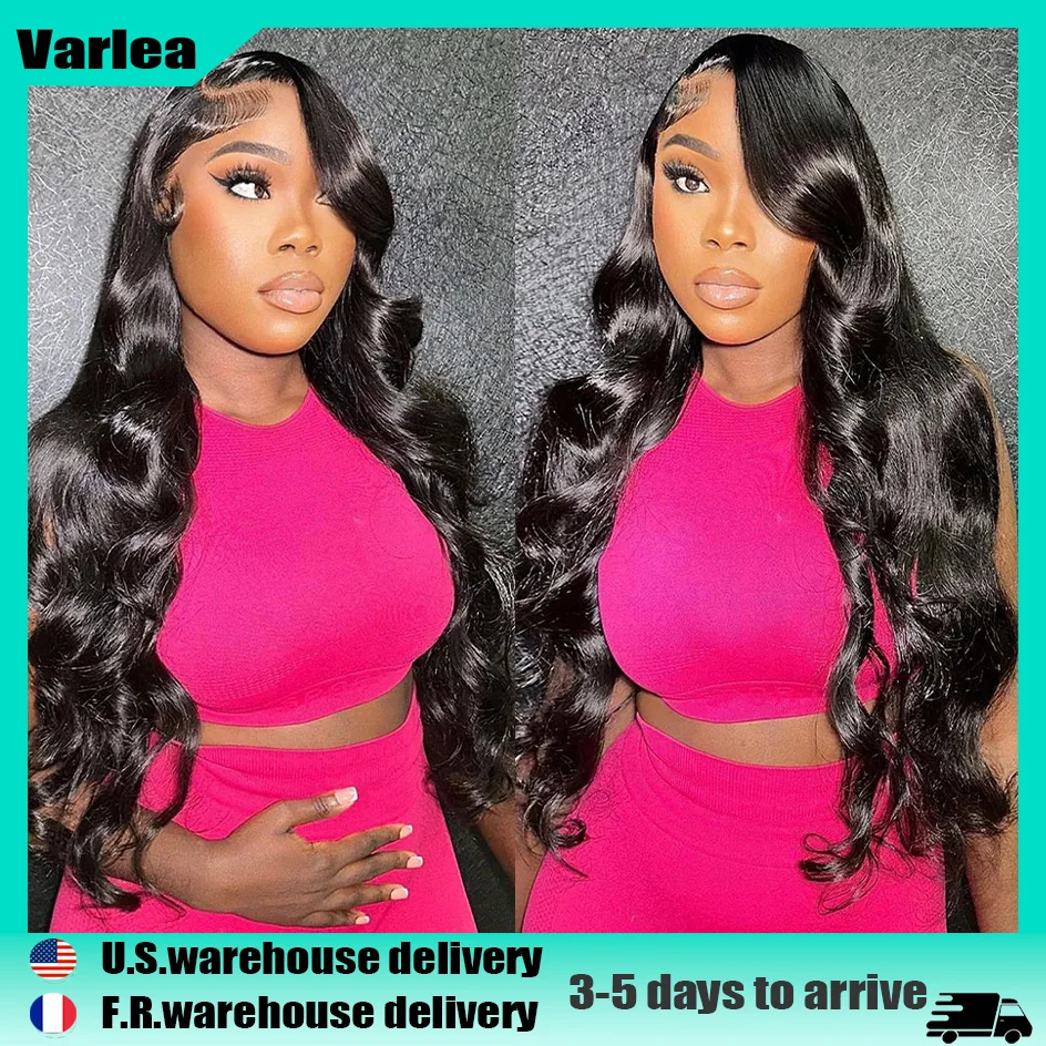 Varlea Brazilian Hair 200% Density 30 Inch 13x4 Lace Front Wigs Body Wave Lace Front Wig 13x6 Black Wig Human Hair For Women