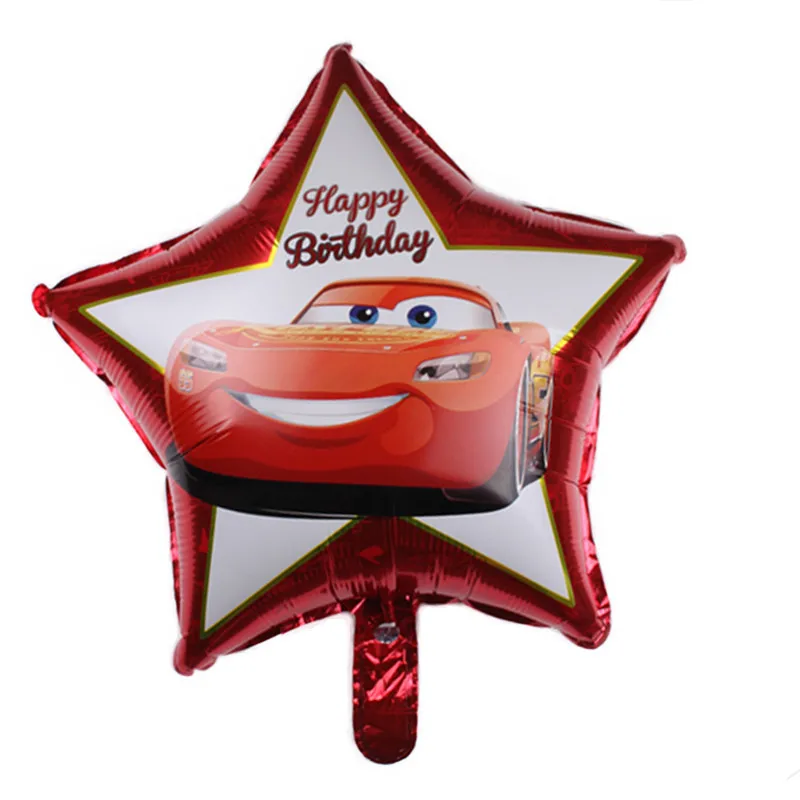 Mcqueen Cars Balloons Set 1-9 Years 32'' Number Balloons Boys Favors Disney Cars Superhero Lightening McQuee Birthday Decoration