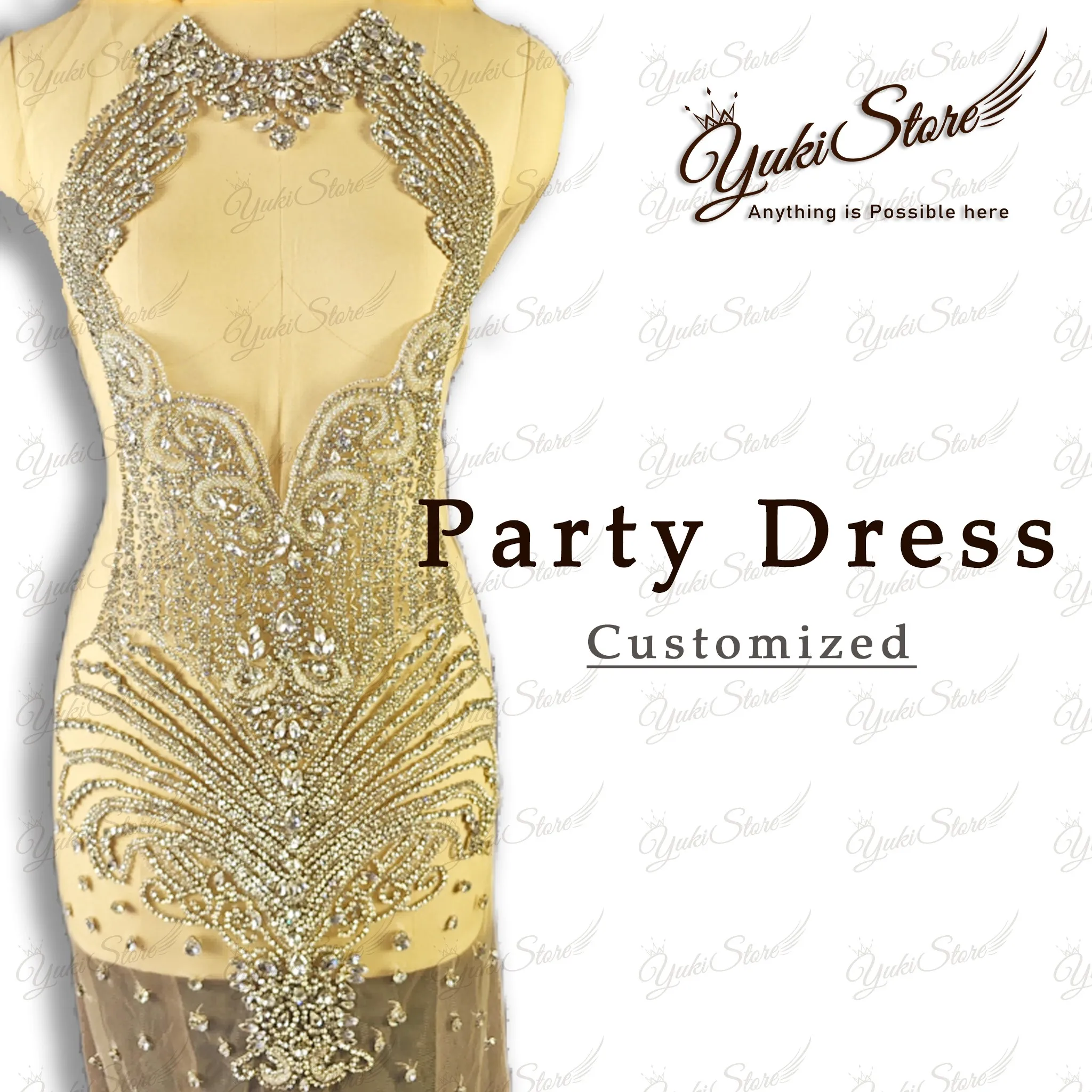 

Новинка, свадебное платье, коктейльное платье, красивое качество, идеальный материал, сексуальная женская серебряная Бриллиантовая фотография JY102 2024