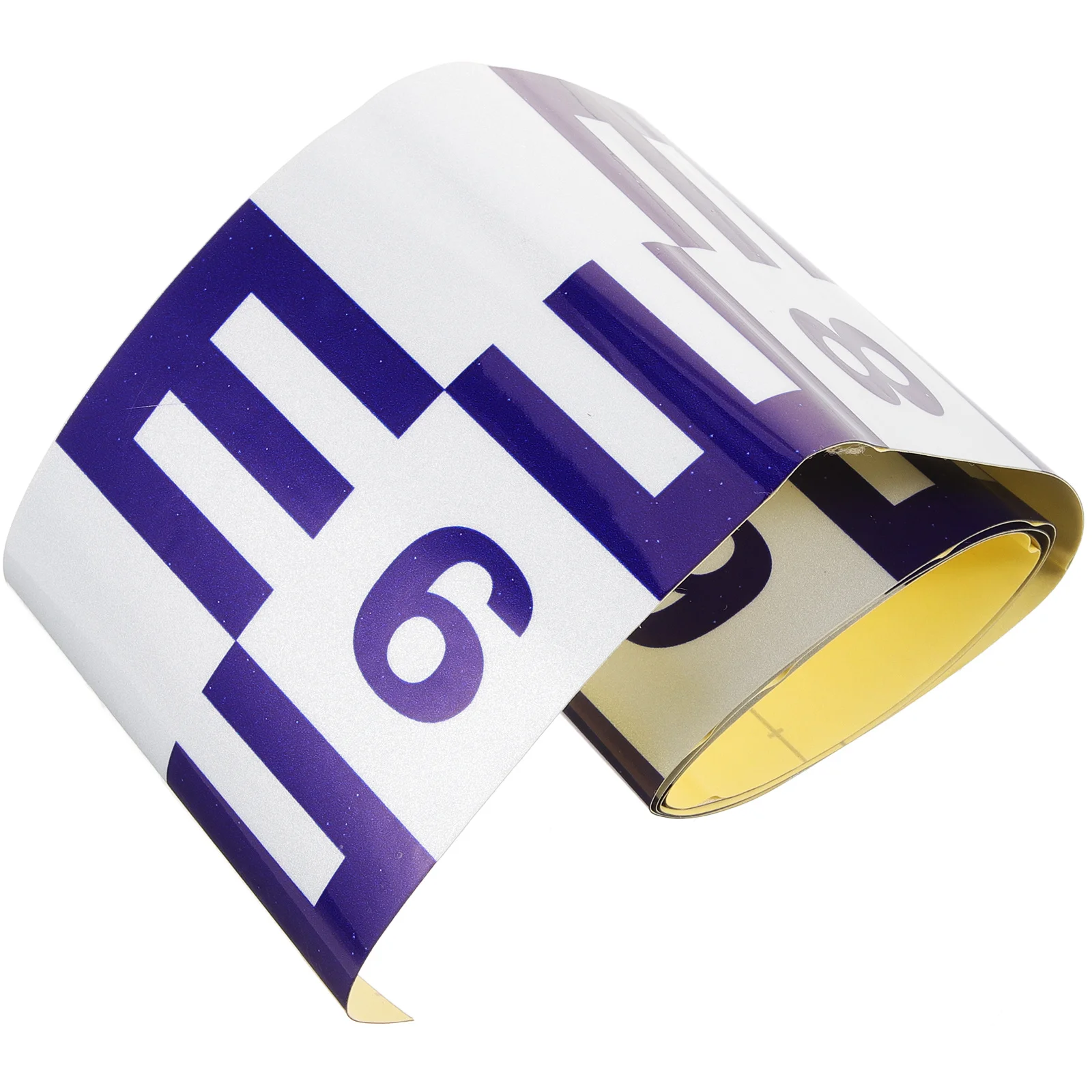 قياس مستوى المياه ملصق ذاتية اللصق عاكس بركة مستوى المياه حاكم للبرك البحيرات حمام سباحة عمق قياس